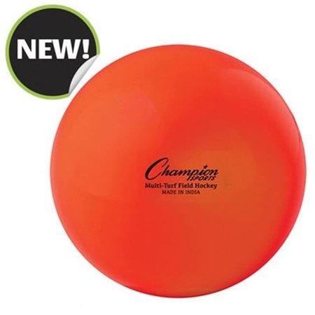 CHAMPION SPORTS Champion Sports FHB2OR 2.75 in. Practice Field Hockey Balls; Orange FHB2OR